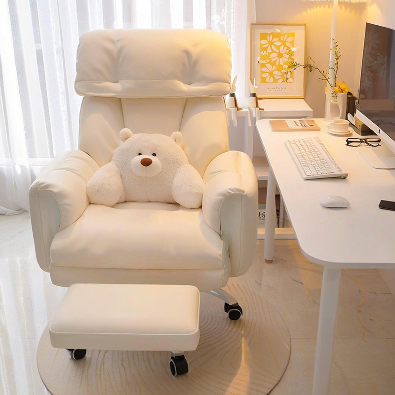 Lazy – Style Computer Chair: A Comfortable Reclining Office Seat, Ideal as a Sofa – Like Gaming Chair for Home Use