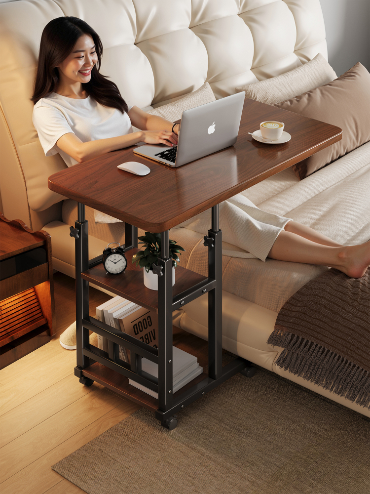 Adjustable and Mobile Bedside Table: The Perfect Home Office and Study Companion