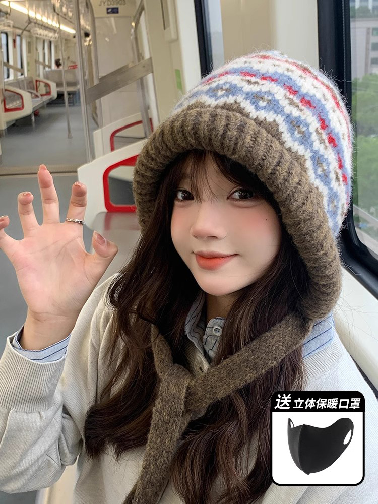 Knitted Hat: Winter Warm Slouchy Fleece Beanie