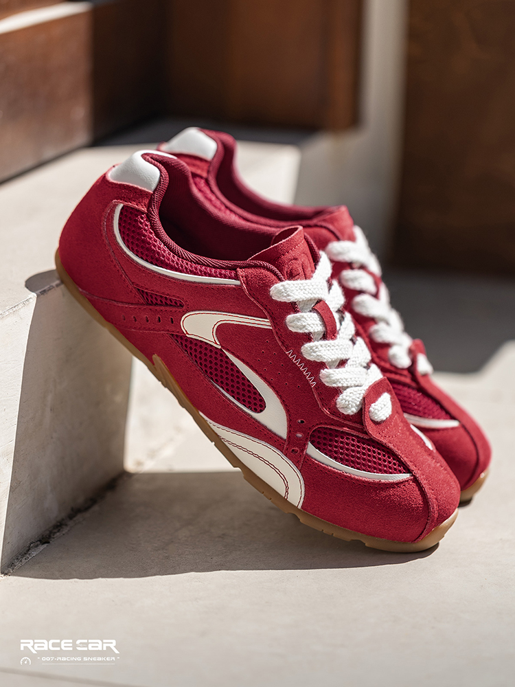 Autumn Breathable Mesh Flat Casual Retro Sneakers