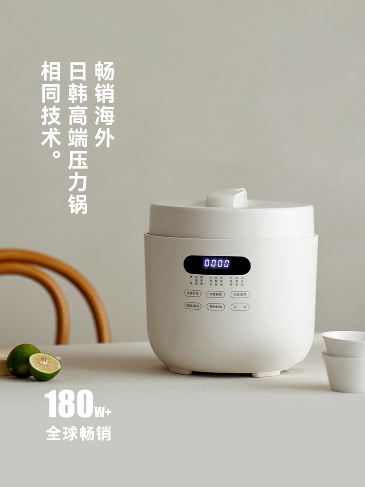 Olayks Coating – Free Electric Pressure Cooker: 5L Household Multifunctional Pot for Rice Cooking and High – Pressure Cooking